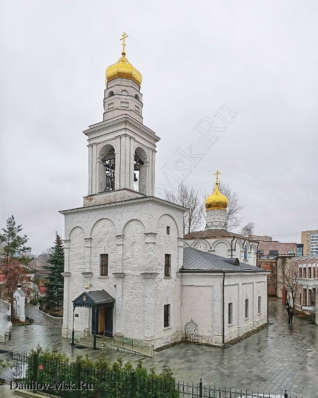 Ноябрь 2019 Храм Рождества Пресвятой Богородицы в Старом Симонове. Фото Константина Преображенского